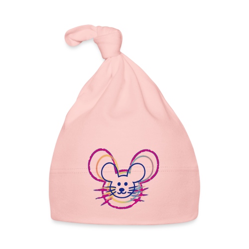 kleines Mausgesicht/Mäuse - Baby Bio-Mütze