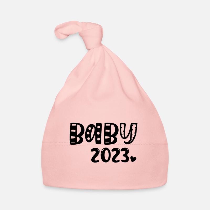 Bébé 2023 Grossesse Annonce Naissance bébé Bonnet bio Bébé