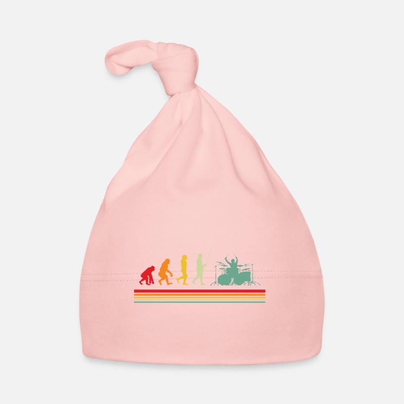 Drummer Evolution Drummer Retro Drums Organic Baby Cap