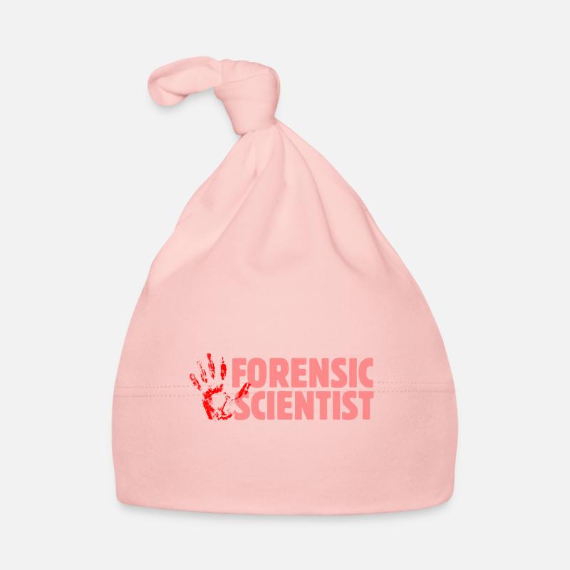 Criminologist Forensic Technician Investigator Detective Organic Baby Cap