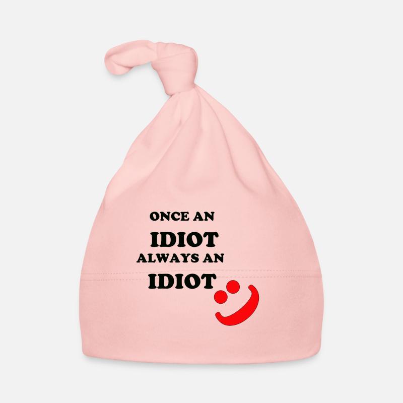Once an Idiot Baby Bio-Mütze
