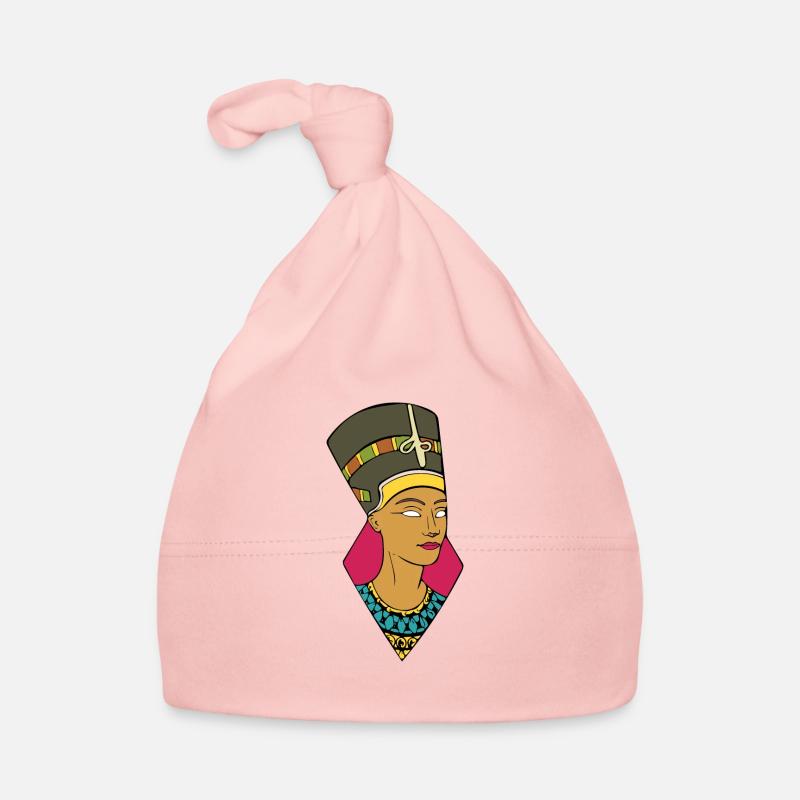 Cleopatra - Bonnet bio Bébé - rose