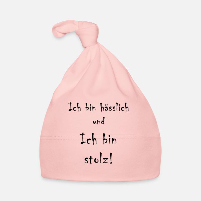 Ich bin hässlich und ich bin stolz! Baby Bio-Mütze