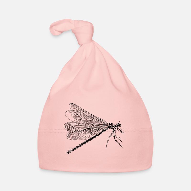 Libellule vintage Bonnet bio Bébé