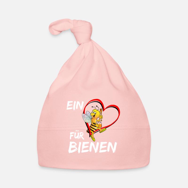 A heart for bees Organic Baby Cap