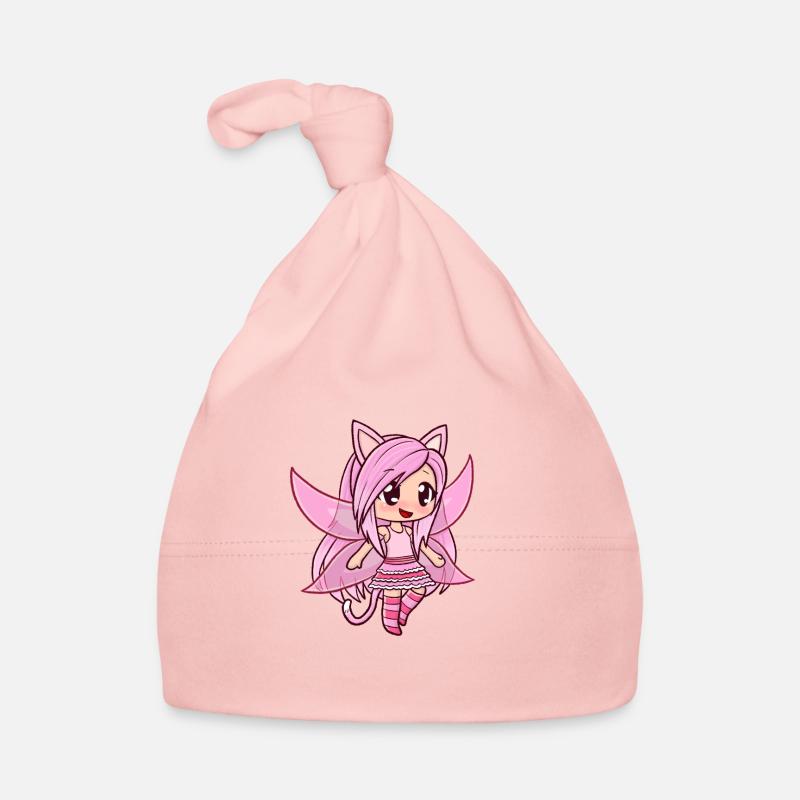 Rosa Fee Baby Bio-Mütze