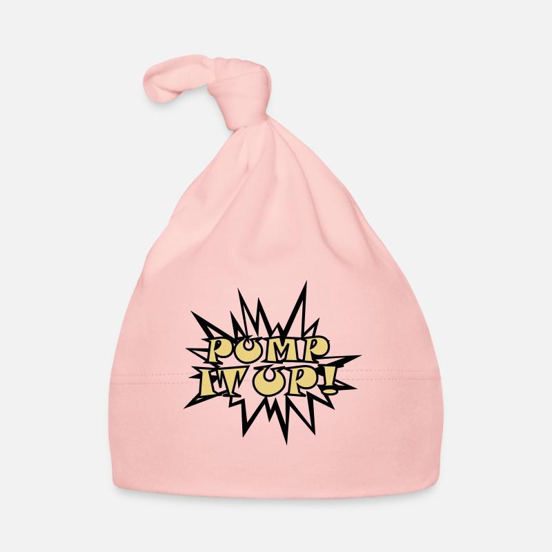 Pump it up - Baby Bio-Mütze - Rosa