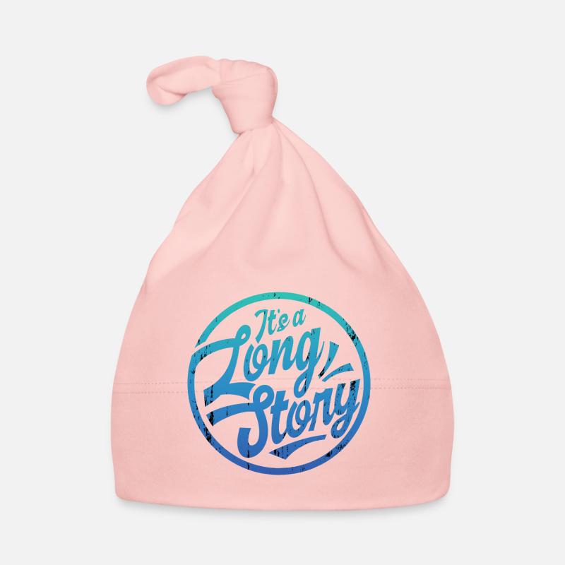 Lange Geschichte Baby Bio-Mütze