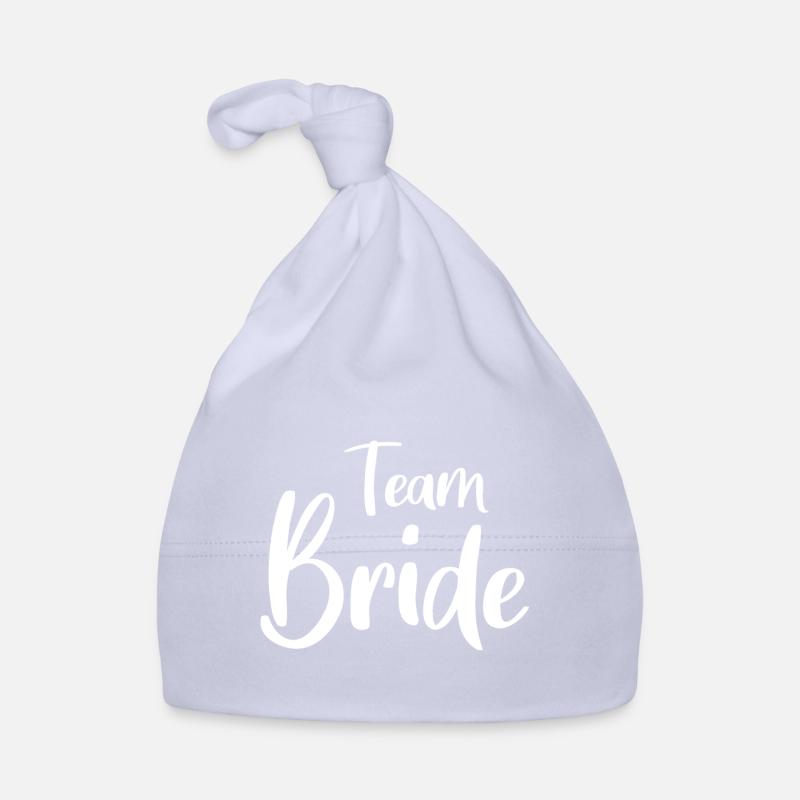 Team Bride Organic Baby Cap