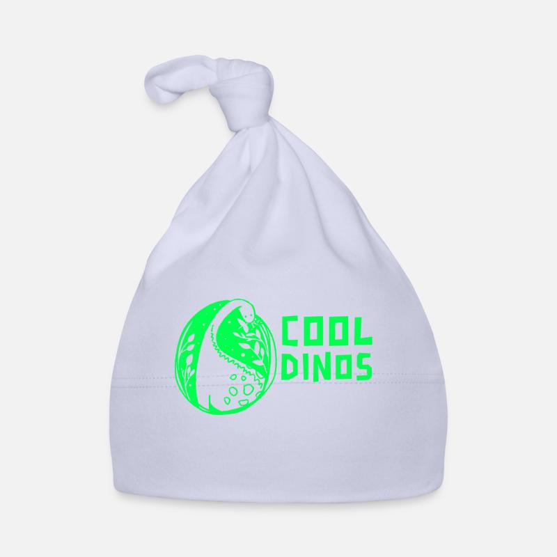 Brontosaurus Cool Dino Dinosaur Cadeau - Bonnet bio Bébé - ciel