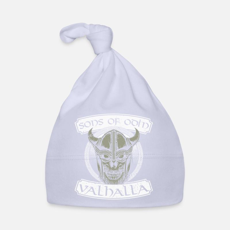 Viking Viking Valhalla Odin Thor Loup teutonique Bonnet bio Bébé