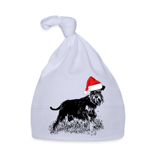 Weihnachten Zwergschnauzer Hund Schnauzer Geschenk - Baby Bio-Mütze