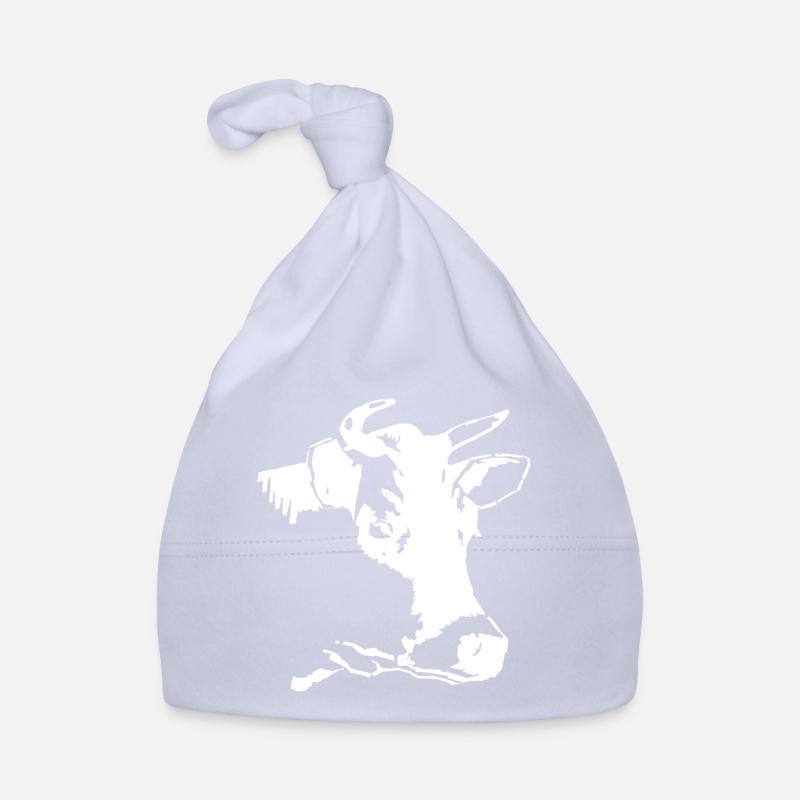Kuh Kopf Baby Bio-Mütze