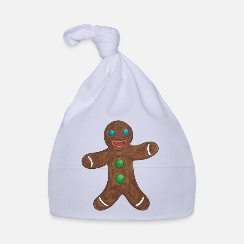 Gingerbread man Organic Baby Cap