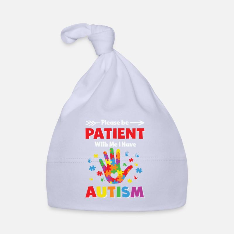 Bitte haben Sie Geduld mit mir, ich habe Autismus Baby Bio-Mütze