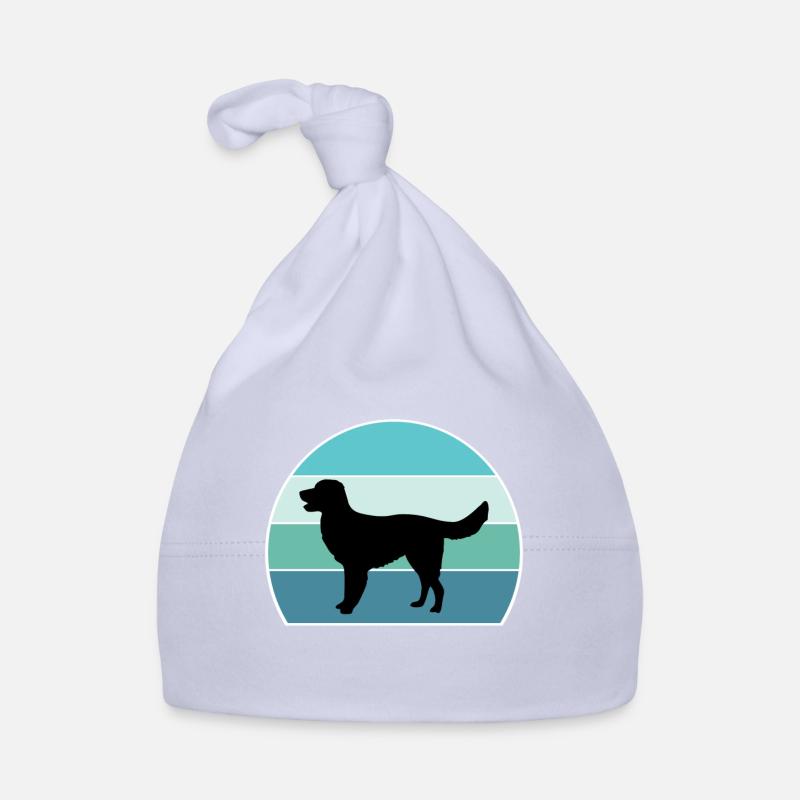 Deutsch Langhaar Pointer Hund Silhouette Vintage S Baby Bio-Mütze