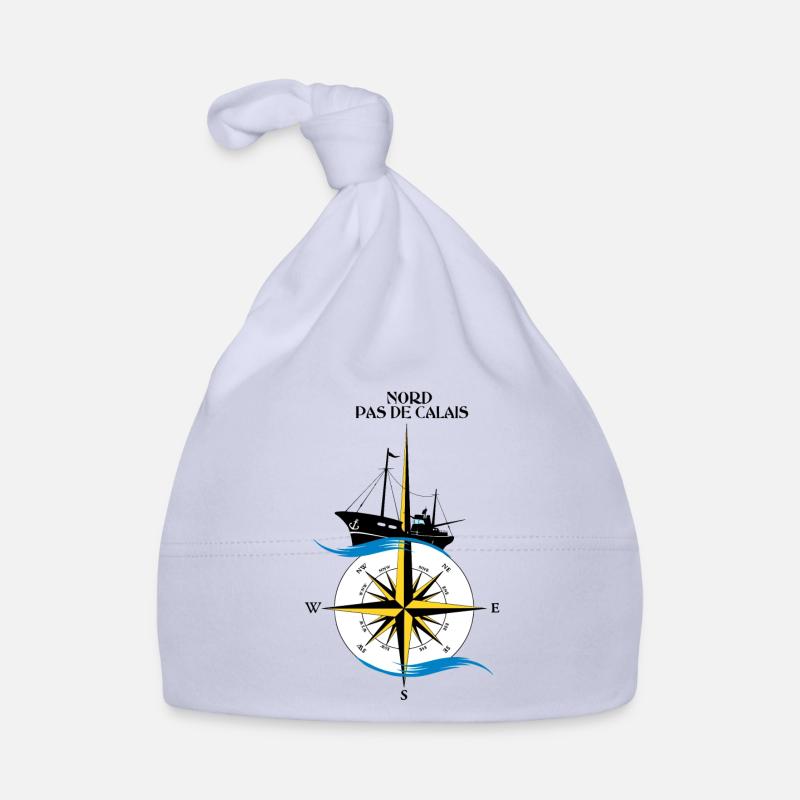 Nord Pas de Calais - Bonnet bio Bébé - ciel