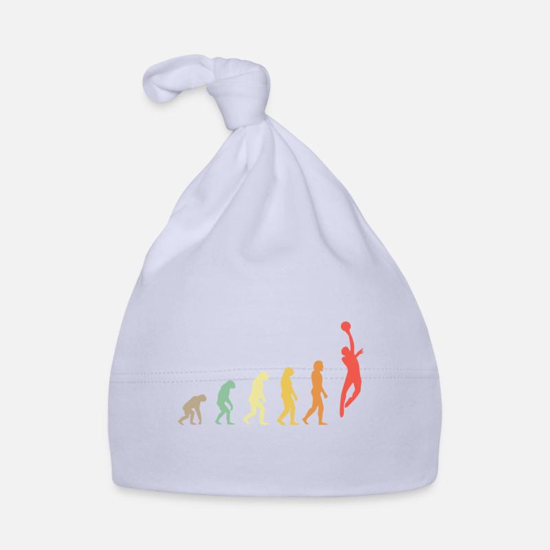Basketball Citation Evolution Basketball Drôle Bonnet bio Bébé