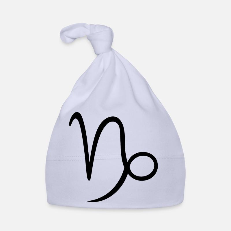 Sternzeichen Steinbock Baby Bio-Mütze