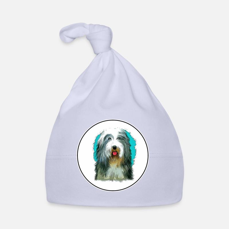 Beagle-Harrier Scent Hound Dog Sketch Illustration Bonnet bio Bébé
