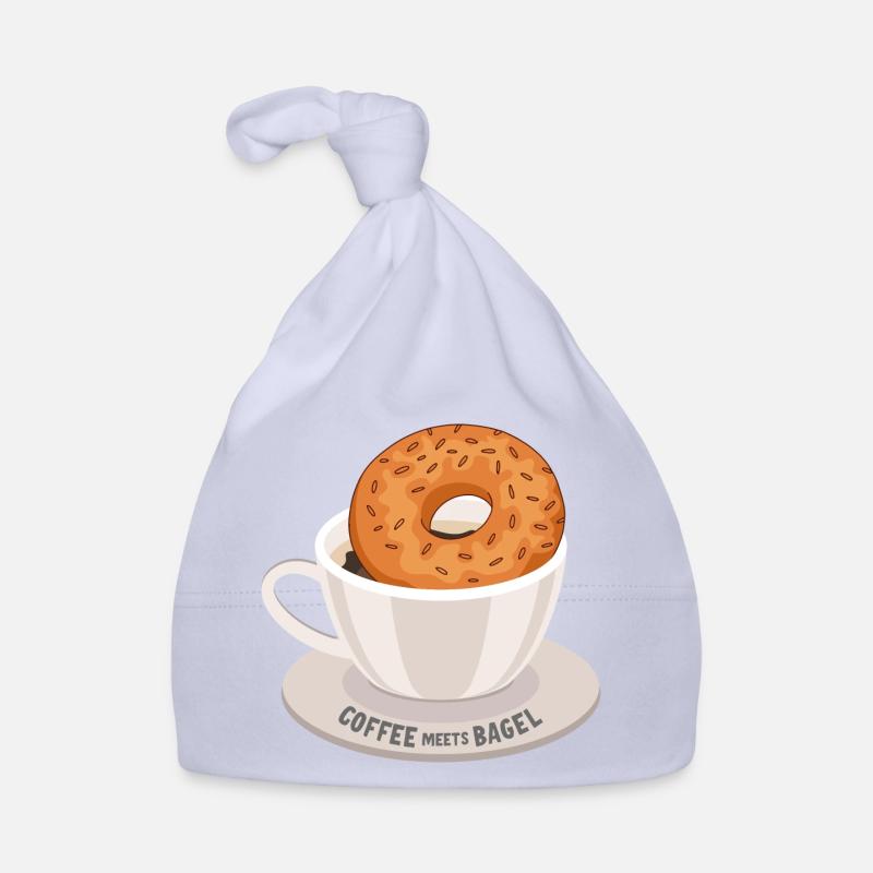 Le café rencontre le bagel Bonnet bio Bébé