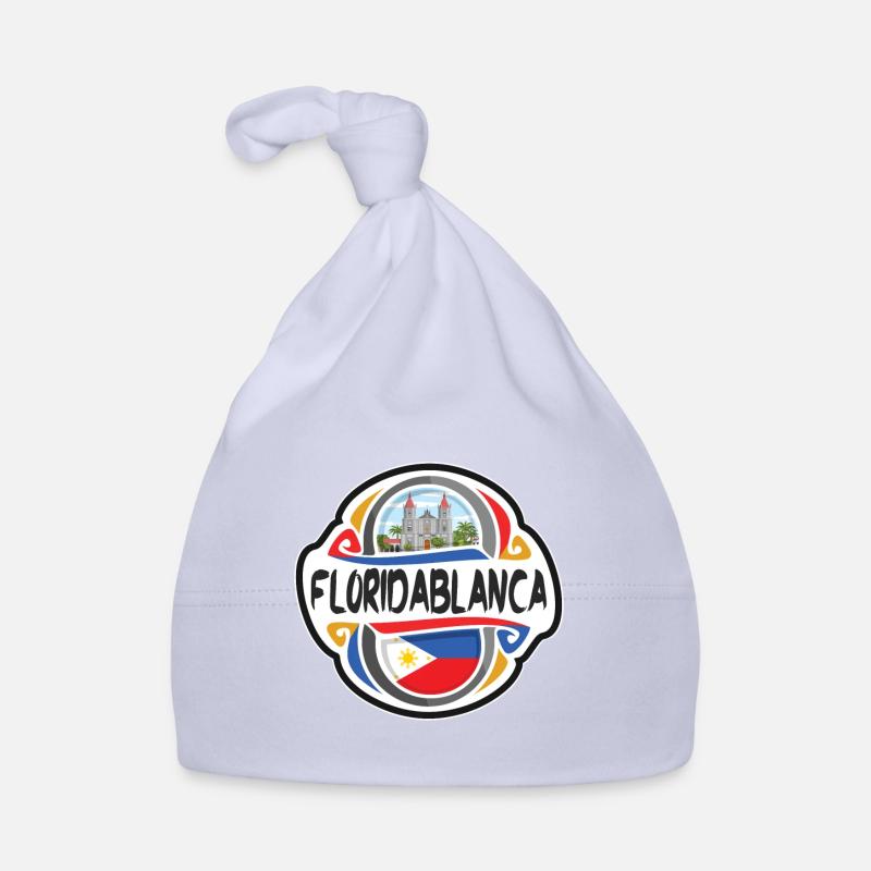 Floridablanca Philippines Drapeau Souvenir de Voyage Mauvais Bonnet bio Bébé