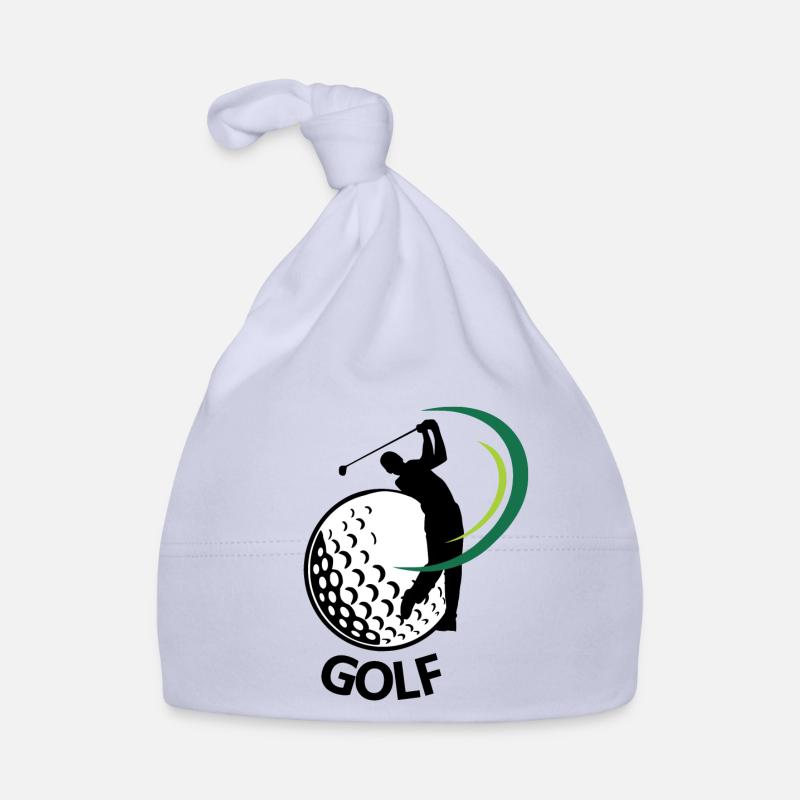 Golf - Bonnet bio Bébé - ciel