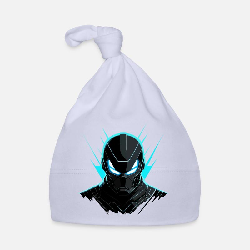 Wütender Roboter Baby Bio-Mütze