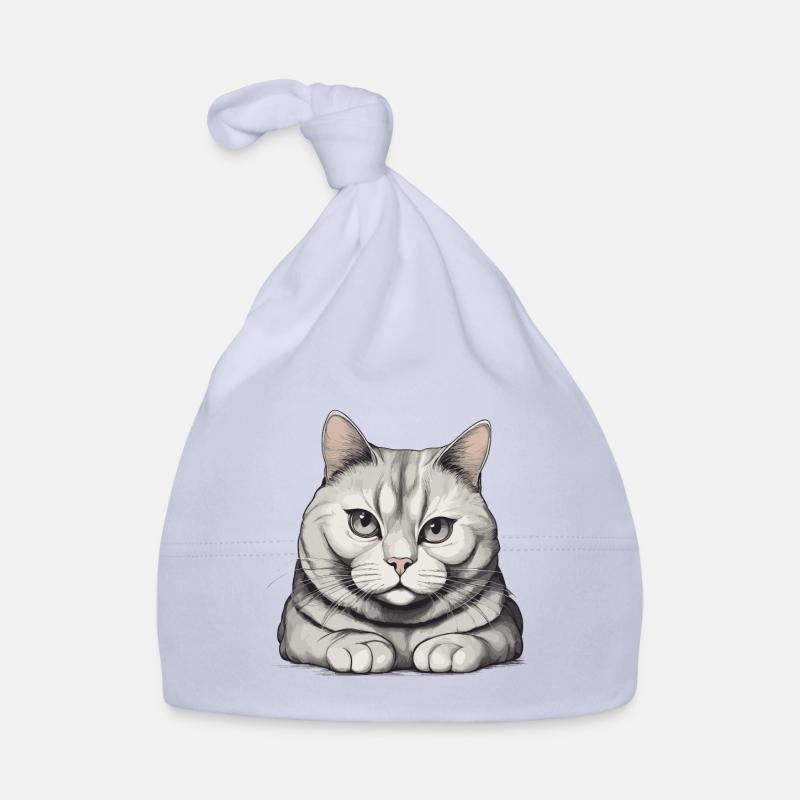 Stolze Katze Baby Bio-Mütze