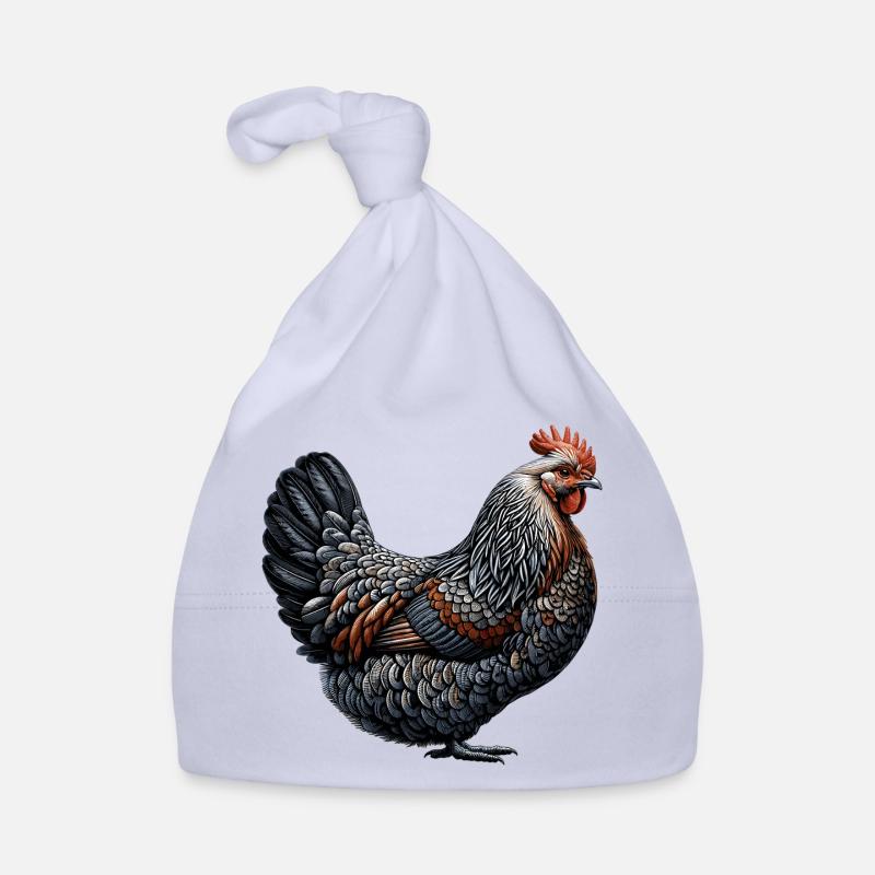 Drôle De Poulet Poulet Drôle Image Bonnet bio Bébé