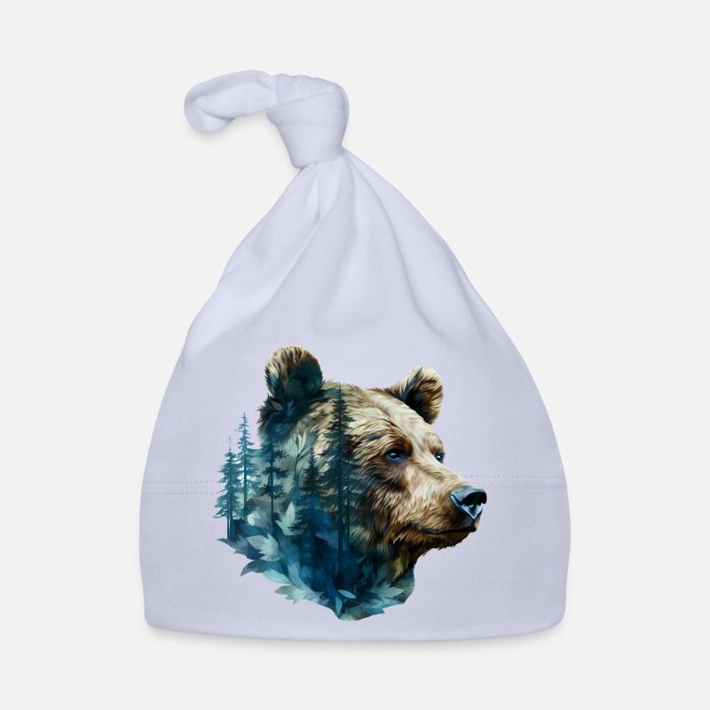 Bär Baby Bio-Mütze