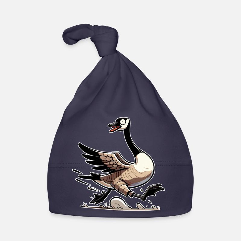 Funny Canadian Goose Meme Organic Baby Cap