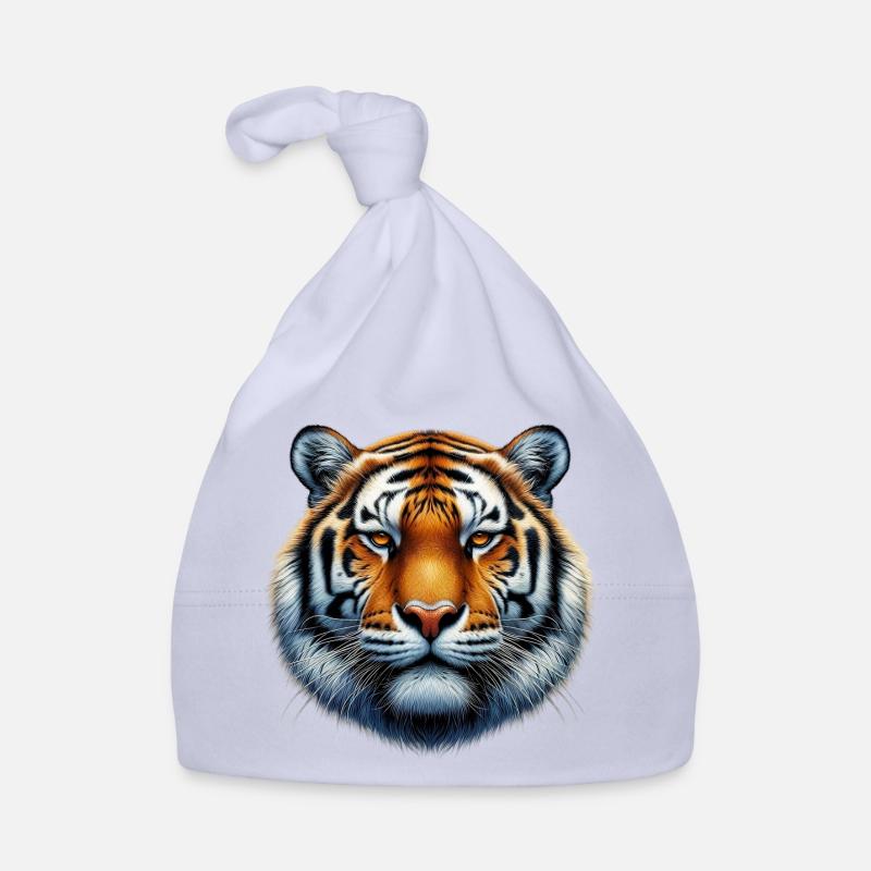 Tiger Organic Baby Cap