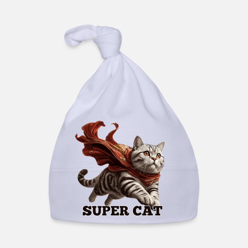 Super Katze Britisch Kurzhaar BKH getigert Baby Bio-Mütze