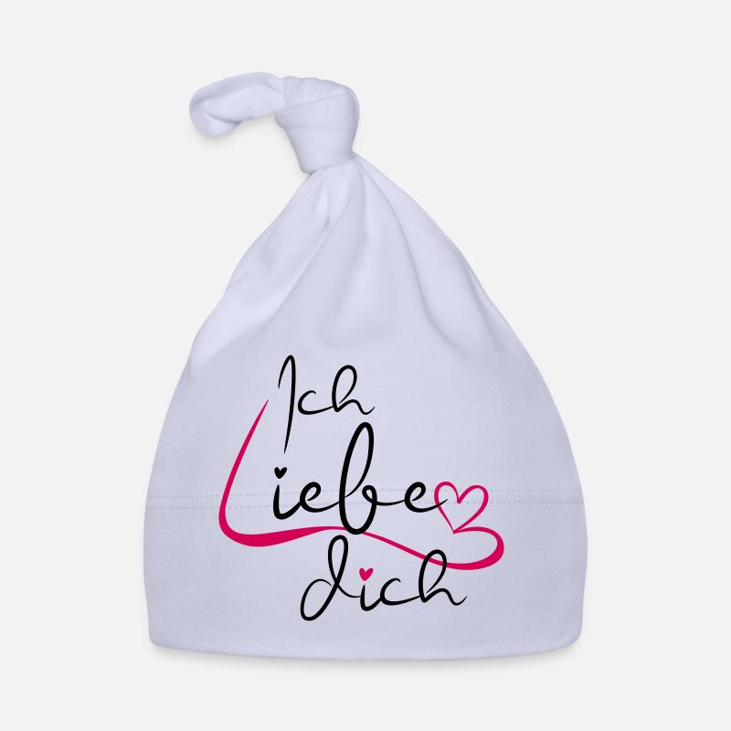Je t’aime Écriture Bonnet bio Bébé