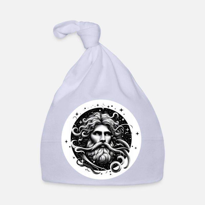 Cosmic Starbeard - Aquarius Organic Baby Cap