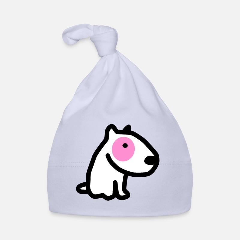 CORSO LE CHIEN à l'oeil rose Bonnet bio Bébé