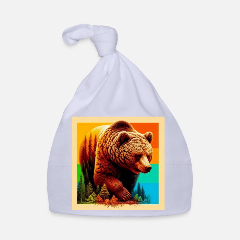 ours Bonnet bio Bébé