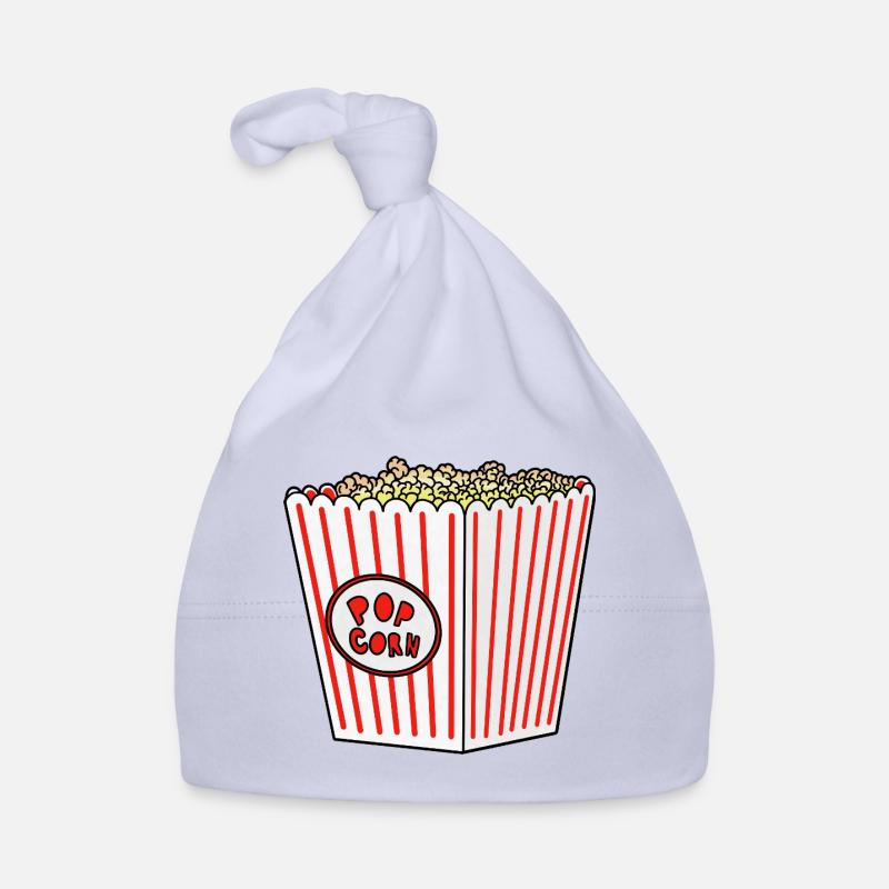 Popcorn Stripe Burst Eimer Retro Baby Bio-Mütze