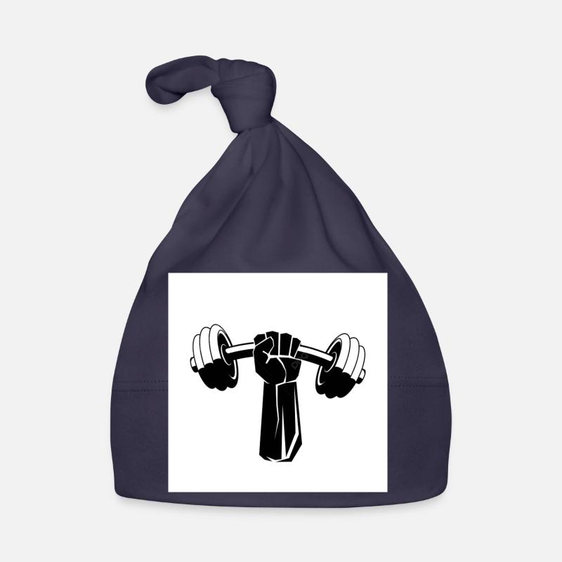 Force de l’haltère Kraftfist Bonnet bio Bébé