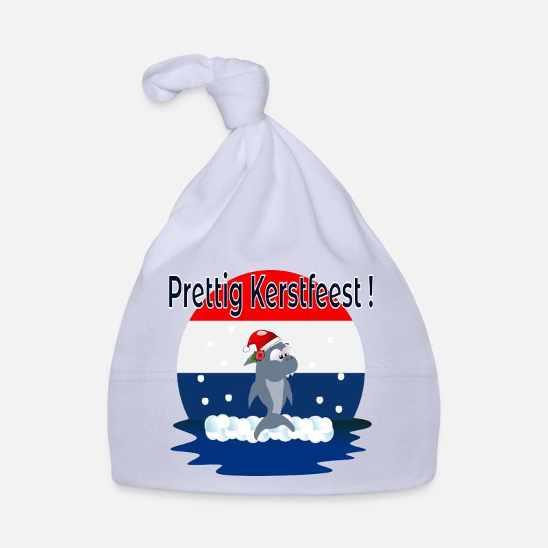 Joyeux Noël Requins Bonnet bio Bébé