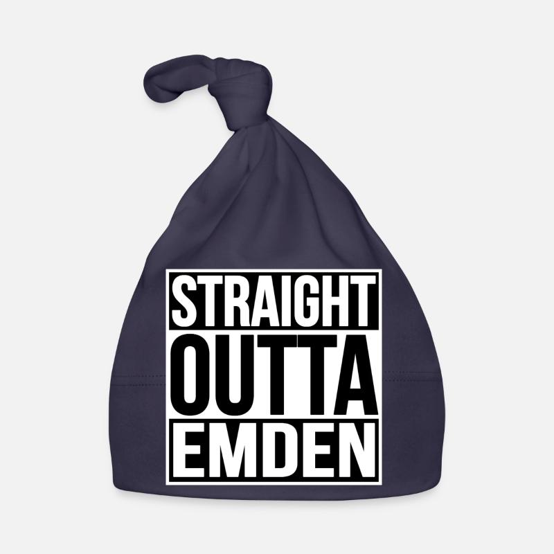 STRAIGHT OUTTA EMDEN Baby Bio-Mütze