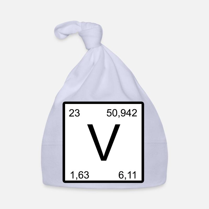 Vanadium V-Element Vanadium Design Organic Baby Cap