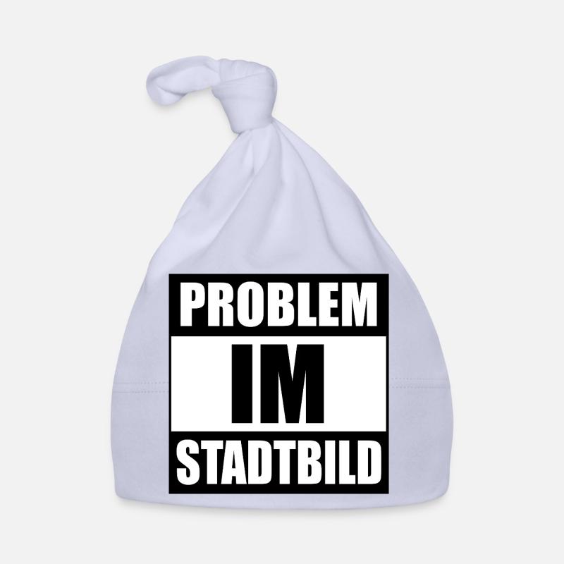 Problem im Stadtbild Baby Bio-Mütze