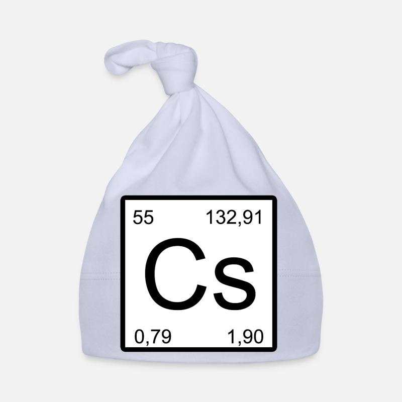 Cesium Element Square Organic Baby Cap