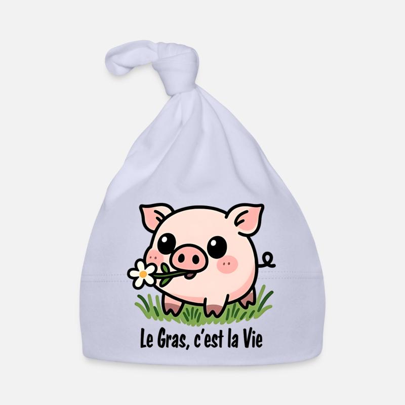 Le Gras, c'est la Vie Bonnet bio Bébé
