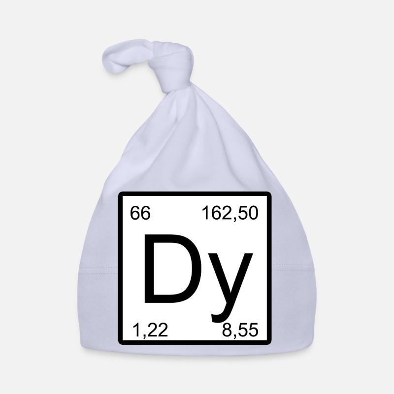 Dysprosium Dy Elemental Glyph Design Organic Baby Cap