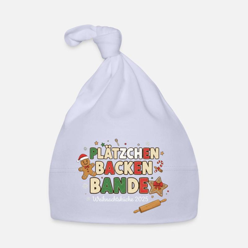 Plätzchen Backen Bande – Weihnachtsküche 2025 Baby Bio-Mütze
