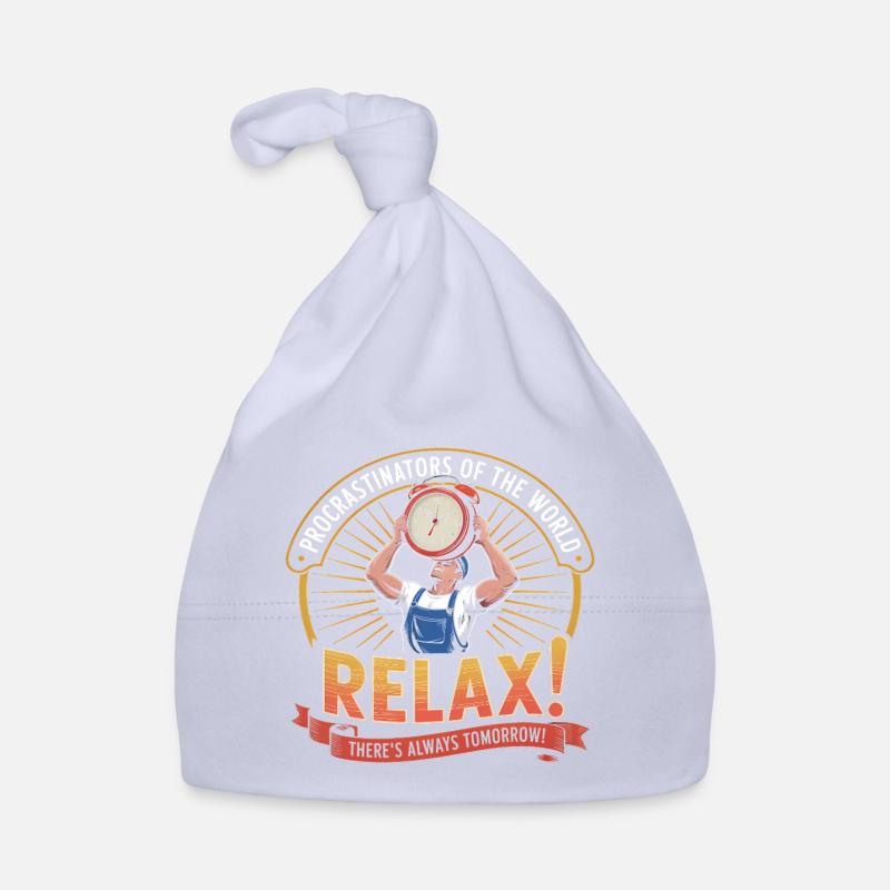 Procrastinators Unite ...Tomorrow - Funny Procrast Organic Baby Cap