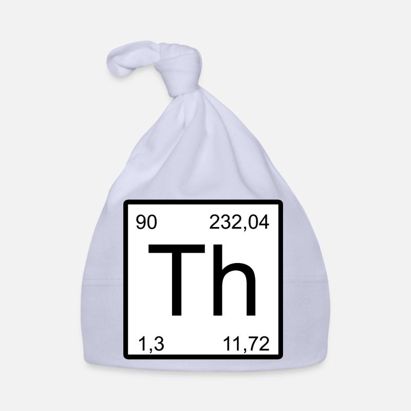 Th Thorium Element Icon Artwork Organic Baby Cap